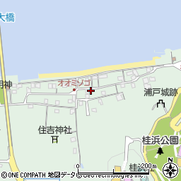 高知県高知市浦戸72周辺の地図