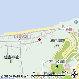 高知県高知市浦戸43周辺の地図