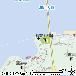 高知県高知市浦戸181周辺の地図