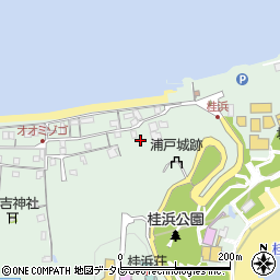 高知県高知市浦戸38周辺の地図