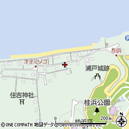 高知県高知市浦戸83周辺の地図