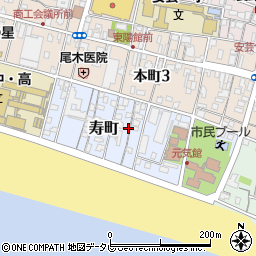 高知県安芸市寿町5-7周辺の地図