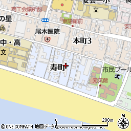 高知県安芸市寿町5-23周辺の地図