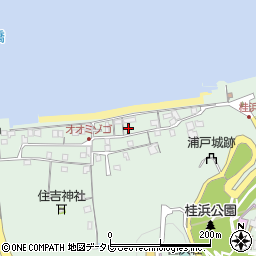 高知県高知市浦戸53周辺の地図