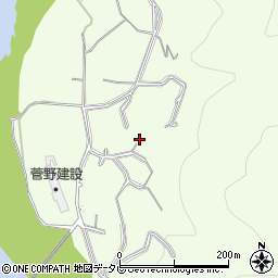 愛媛県大洲市菅田町大竹1505周辺の地図