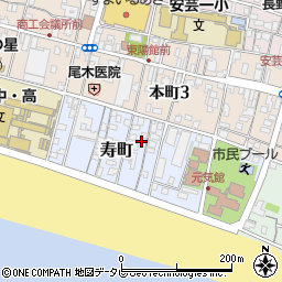 高知県安芸市寿町5-5周辺の地図