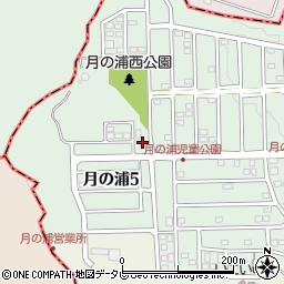 福岡県大野城市月の浦5丁目2周辺の地図