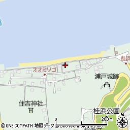 高知県高知市浦戸54周辺の地図