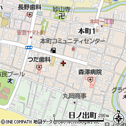 西田屋薬局周辺の地図