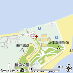高知県高知市浦戸9周辺の地図