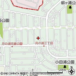 福岡県大野城市月の浦4丁目15-7周辺の地図