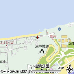 高知県高知市浦戸18周辺の地図