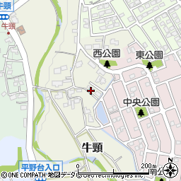 福岡県大野城市牛頸63周辺の地図