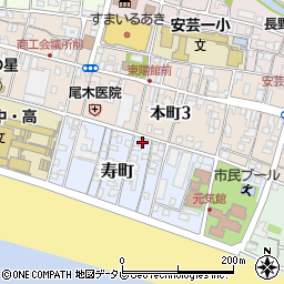 高知県安芸市寿町5-30周辺の地図