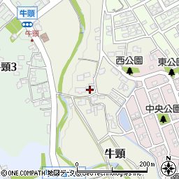 福岡県大野城市牛頸24周辺の地図