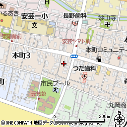 愛光本店周辺の地図