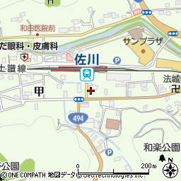 ビジネスホテル米日屋周辺の地図