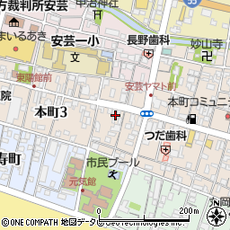福留写真館周辺の地図