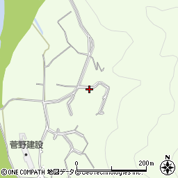愛媛県大洲市菅田町大竹1468周辺の地図