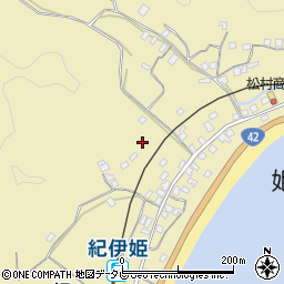 和歌山県東牟婁郡串本町姫周辺の地図