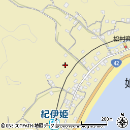 和歌山県串本町（東牟婁郡）姫周辺の地図