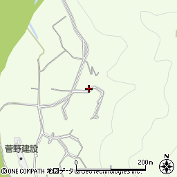 愛媛県大洲市菅田町大竹1387周辺の地図