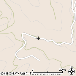 愛媛県大洲市河辺町山鳥坂694周辺の地図