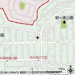 福岡県大野城市月の浦2丁目12周辺の地図