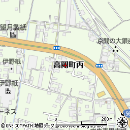 高知県土佐市高岡町丙周辺の地図