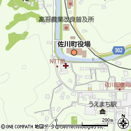 ＮＴＴ電話交換所周辺の地図