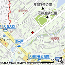 蔵音の介護　太宰府店周辺の地図