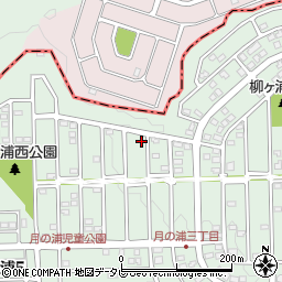 福岡県大野城市月の浦2丁目14-11周辺の地図