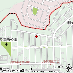 福岡県大野城市月の浦2丁目14-10周辺の地図