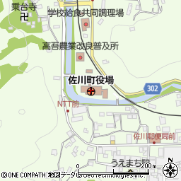 高知県佐川町（高岡郡）周辺の地図