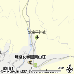 福岡県福岡市早良区脇山784周辺の地図