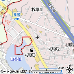 ヴィクトリー福岡周辺の地図