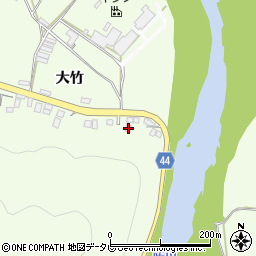 愛媛県大洲市菅田町大竹1237周辺の地図