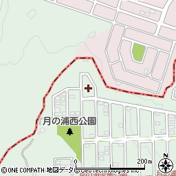 福岡県大野城市月の浦2丁目19周辺の地図