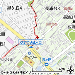 長浦5号公園周辺の地図