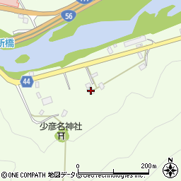 愛媛県大洲市菅田町大竹1304周辺の地図