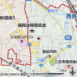 社団法人筑紫経済事務組合アイシーシー周辺の地図
