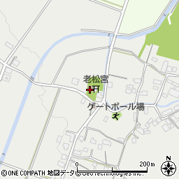 上阿志岐東公民館周辺の地図