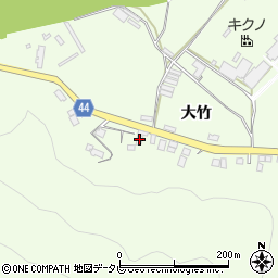 愛媛県大洲市菅田町大竹1259周辺の地図