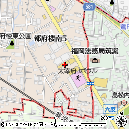 九州三菱筑紫野店周辺の地図