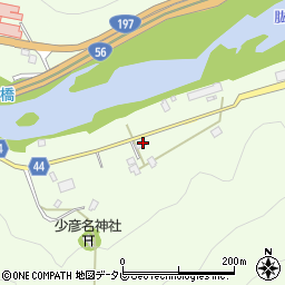 愛媛県大洲市菅田町大竹1301周辺の地図