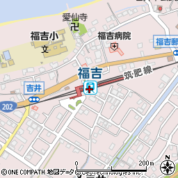 福吉駅周辺の地図