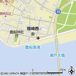 高知県高知市種崎697周辺の地図