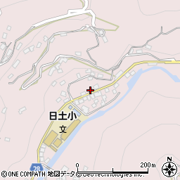 八幡浜日土郵便局周辺の地図