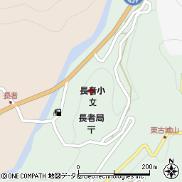 仁淀川町立長者小学校周辺の地図
