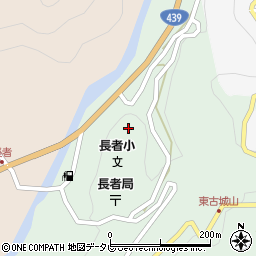 高知県吾川郡仁淀川町長者乙周辺の地図